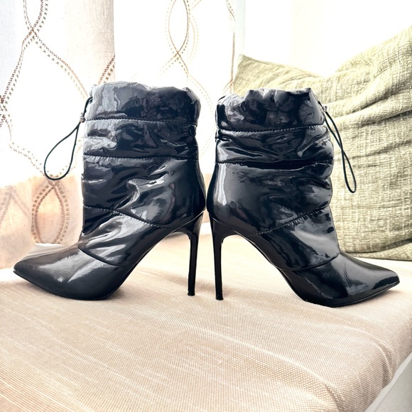 Puffer Dressy Ankle Booties - Picture 2 of 5